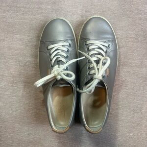 ECCO Gold Leather Sneakers